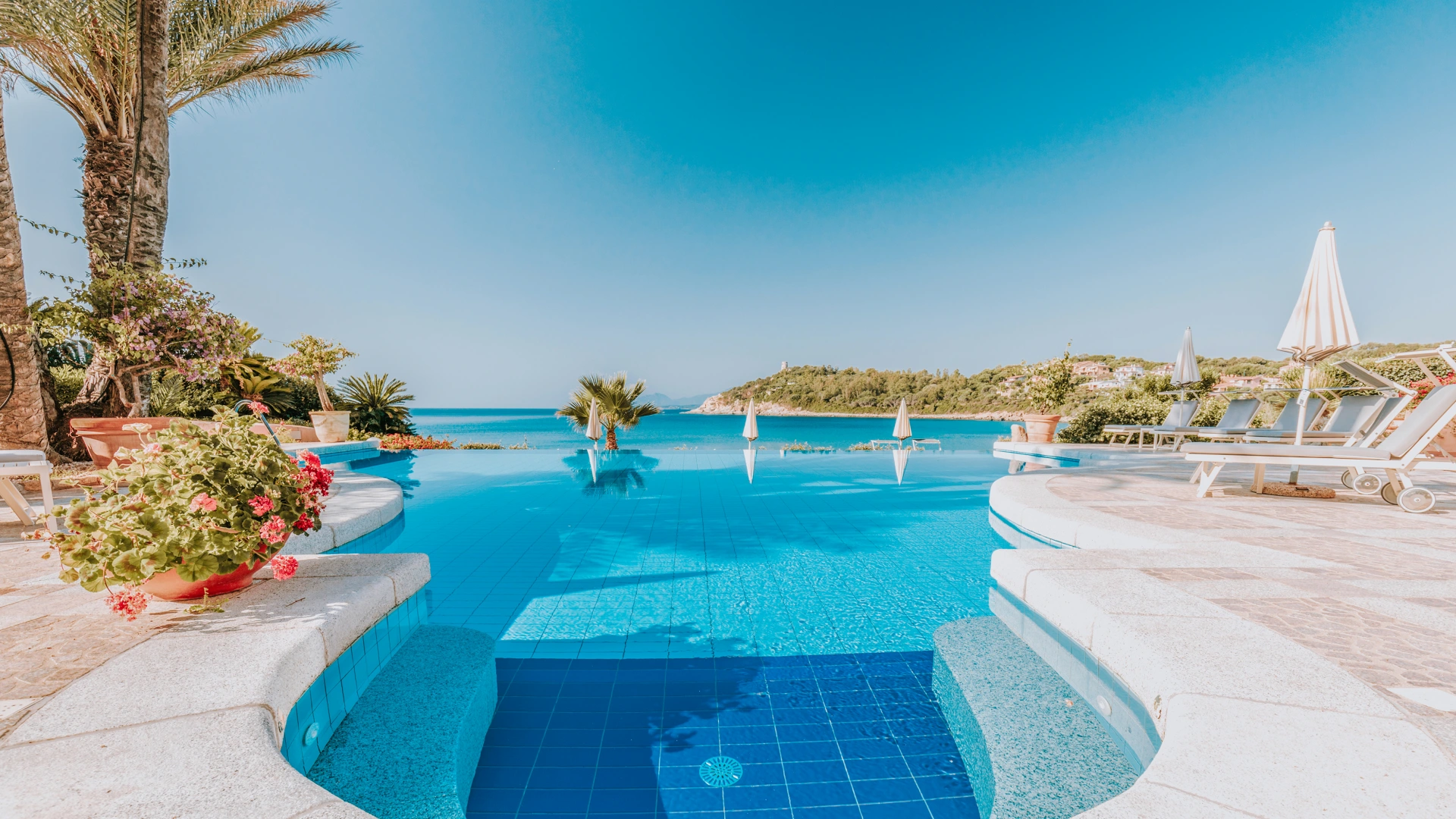 hotel by the sea in sardinia